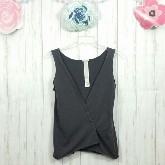 Re.set Snap Button GothTank Top Size 46 - Picture 1 of 8